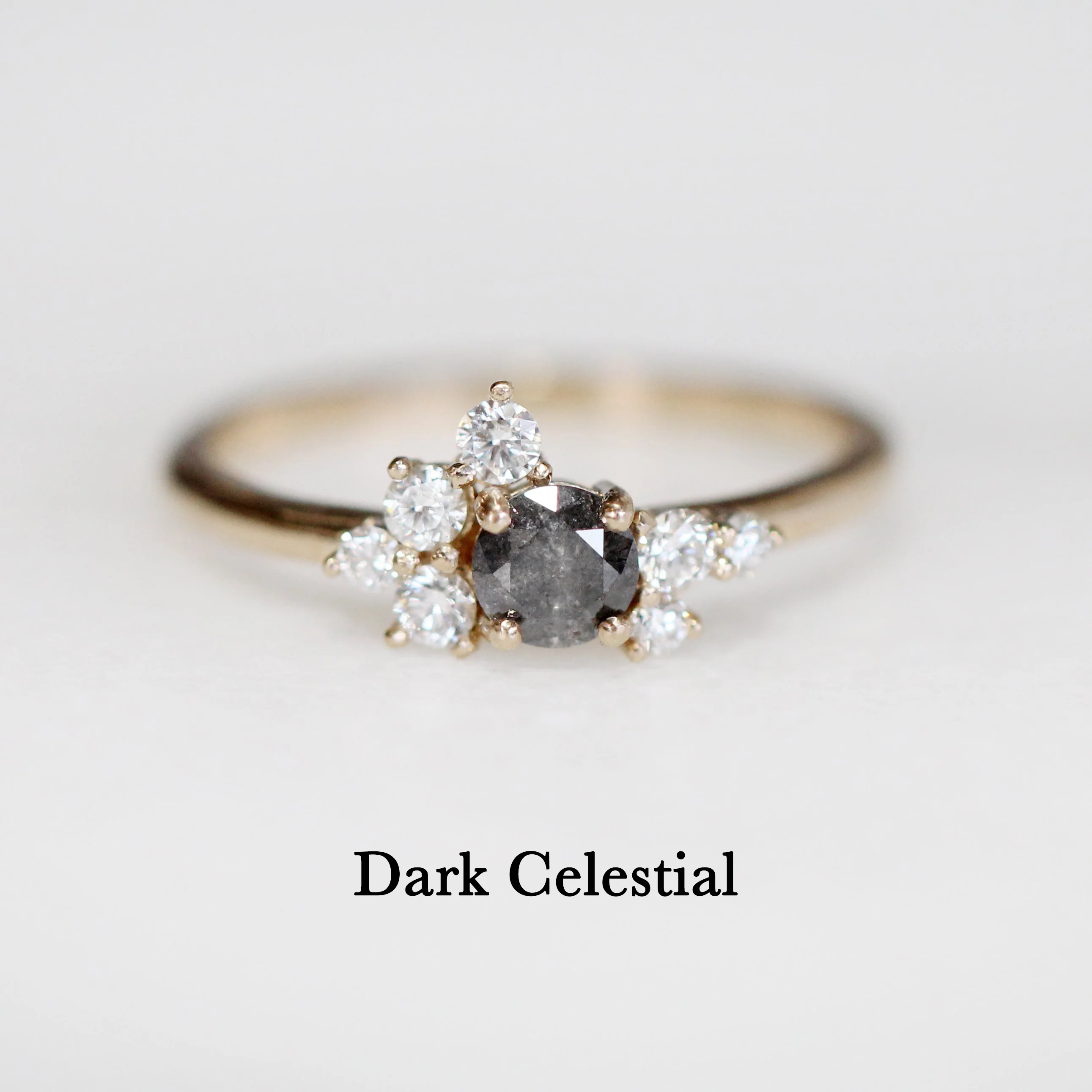 Baby Orion Stackable Ring - Pick Your Diamond Tone - Made to Order - Image 7