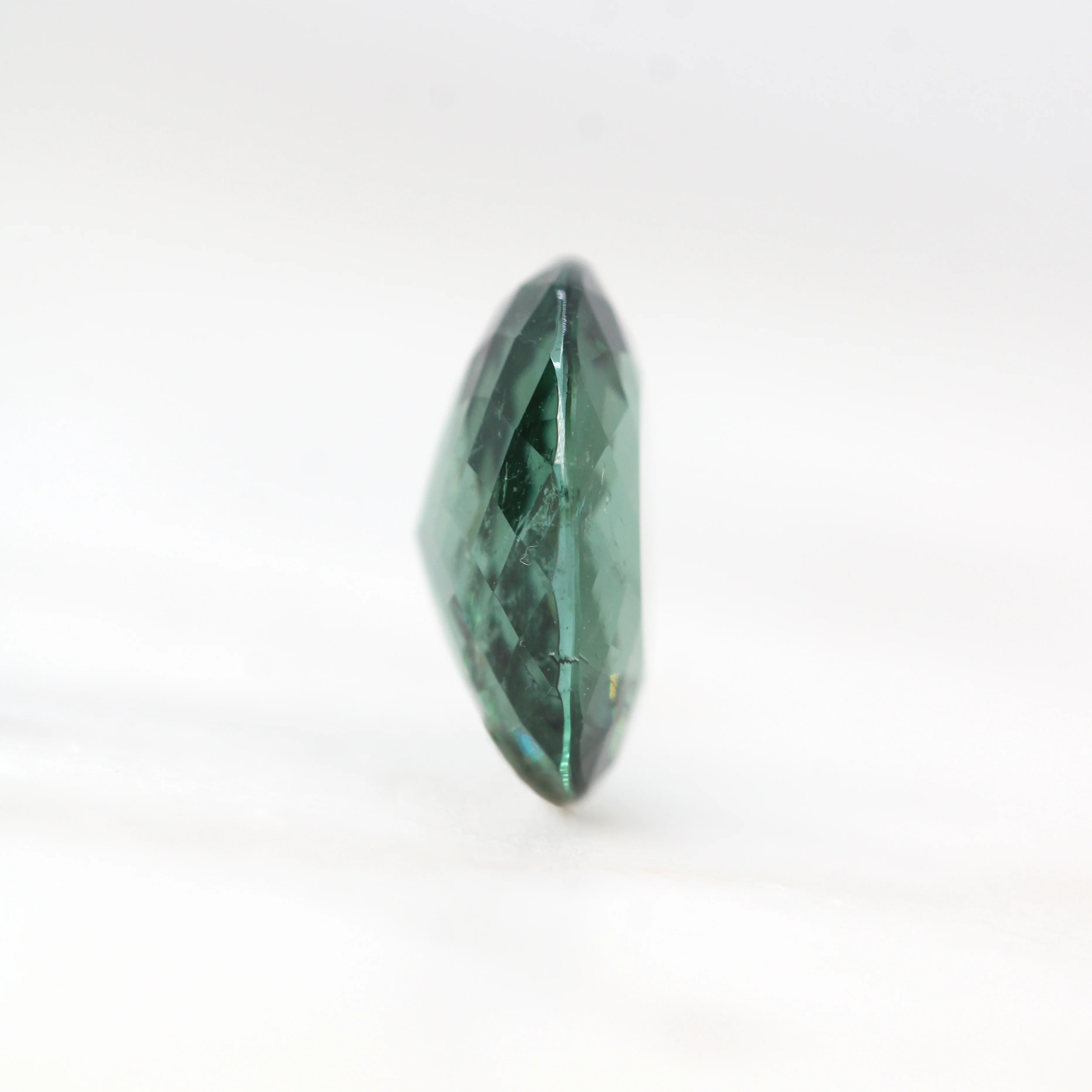 4.84 Carat Oval Green Tourmaline for Custom Work - Inventory Code GOT484 - Image 5