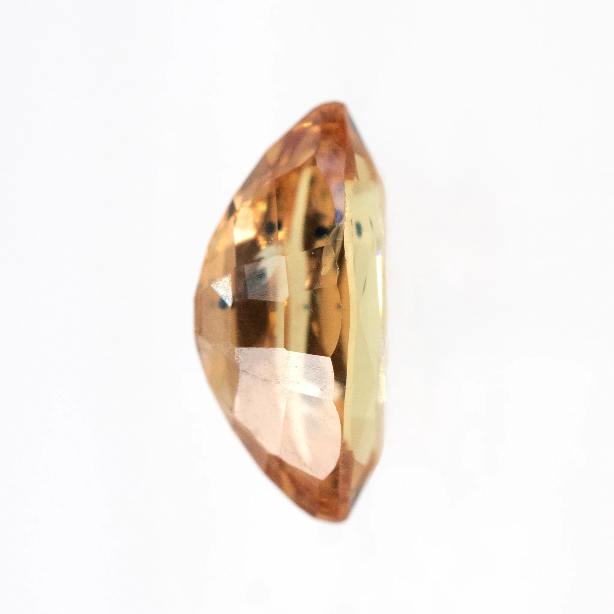 0.83 Carat Orange Marquise Madagascar Sapphire for Custom Work - Inventory Code OMS083 - Image 5
