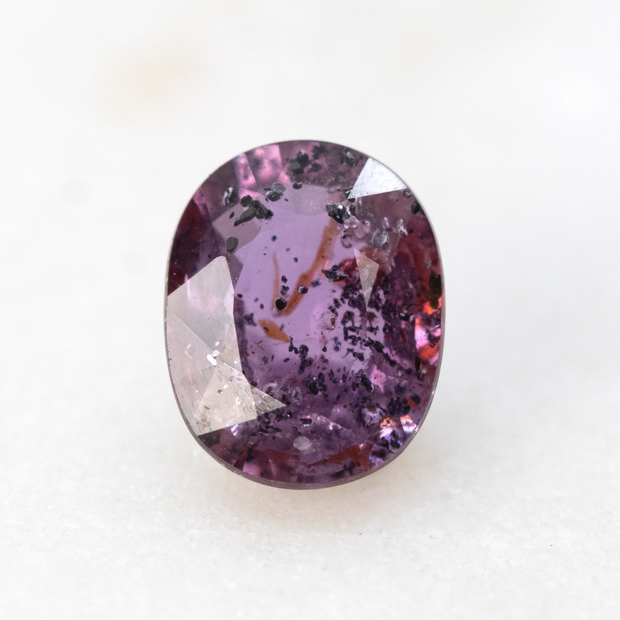 1.17 Carat Berry Oval Sapphire for Custom Work - Inventory Code POS117
