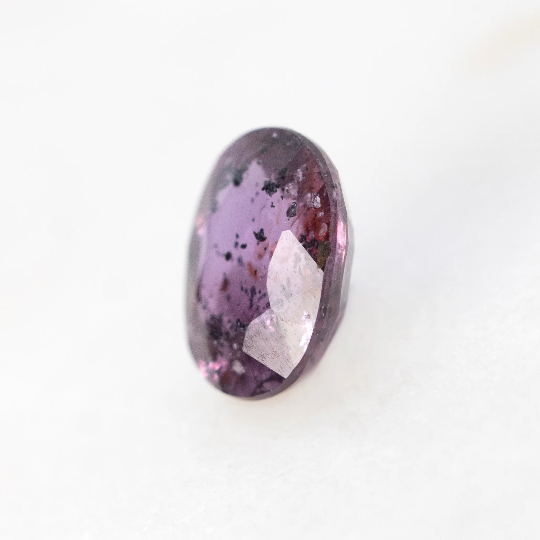 1.17 Carat Berry Oval Sapphire for Custom Work - Inventory Code POS117 - Image 3