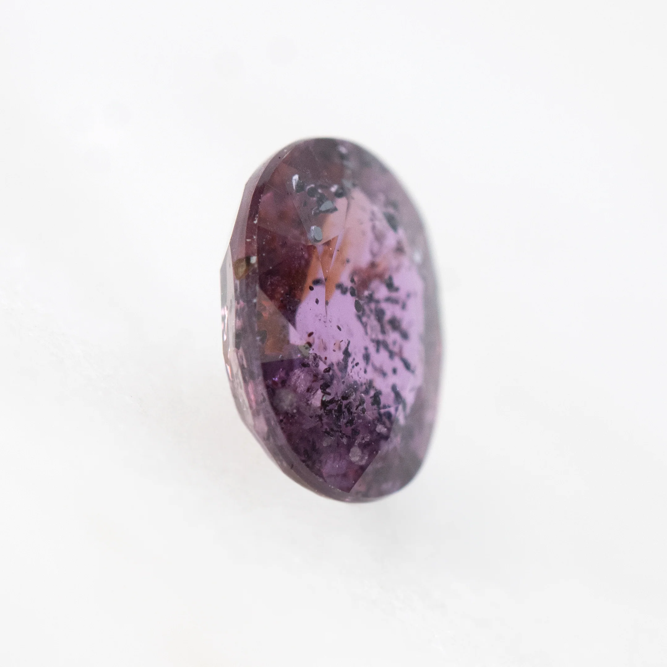 1.17 Carat Berry Oval Sapphire for Custom Work - Inventory Code POS117 - Image 4