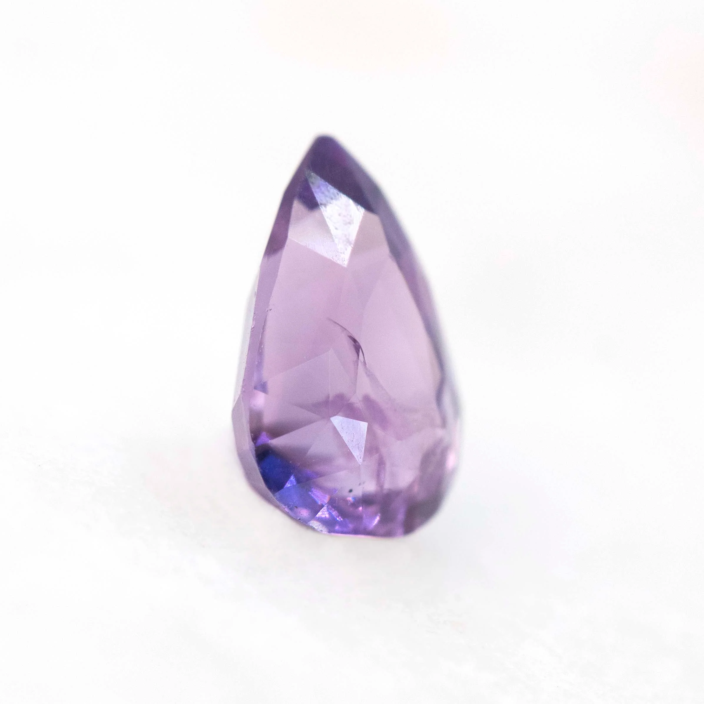 1.45 Carat Purple Pear Sapphire for Custom Work - Inventory Code PPS145 - Image 4
