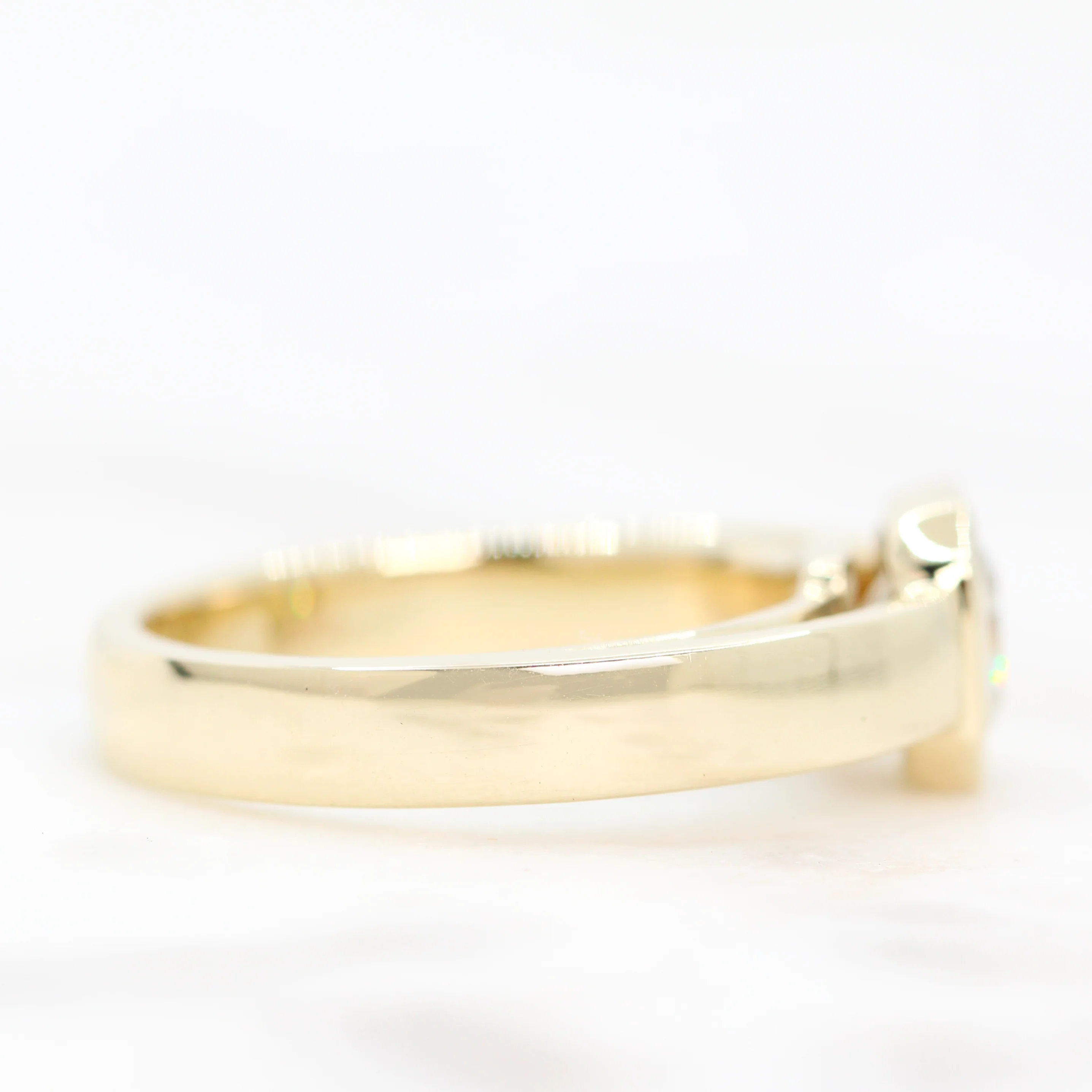 Mabel Ring with an Asscher Cut Moissanite - Made to Order, Choose Your Gold Tone - Image 8
