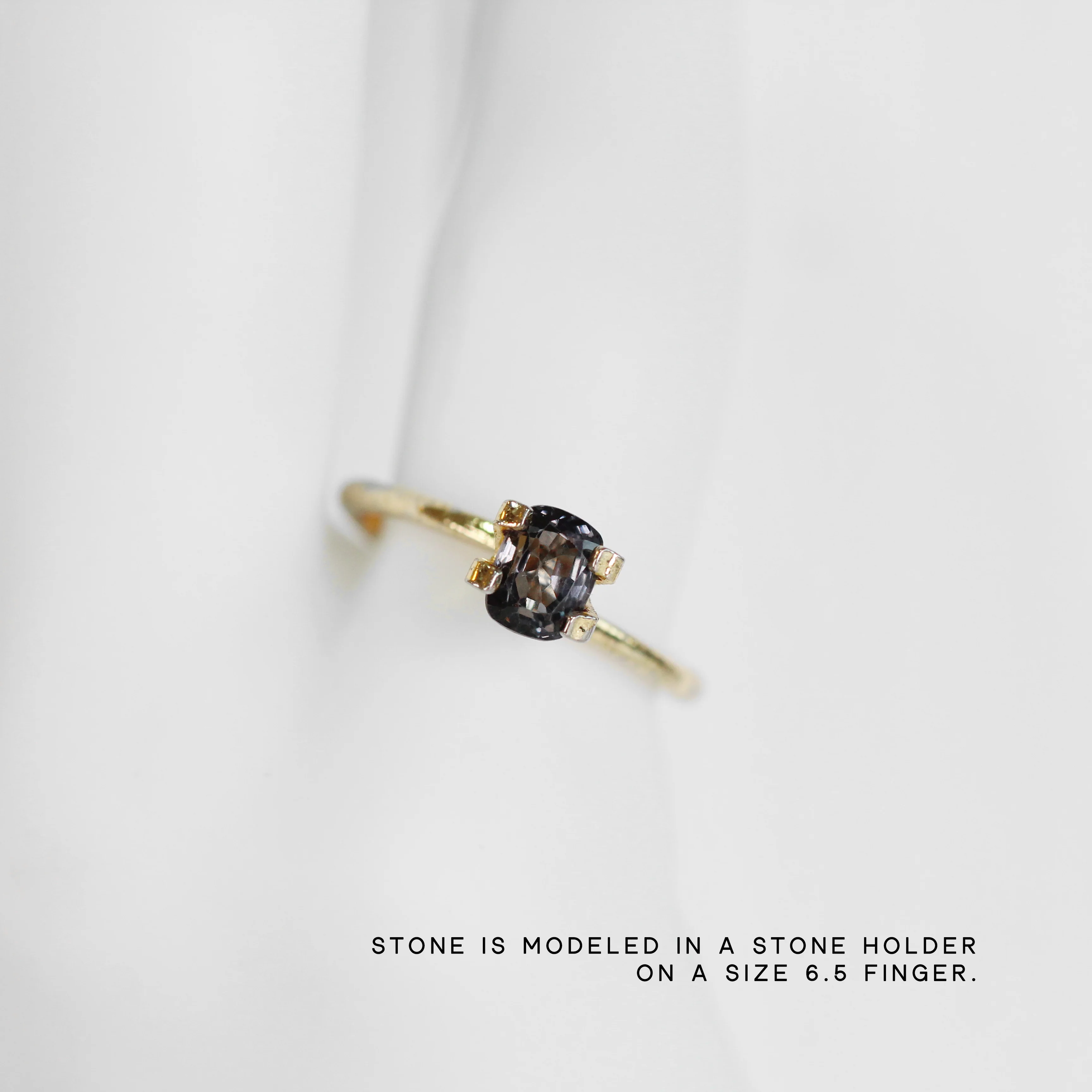 0.70ct Cushion Cut Spinel for Custom Work - Inventory Code SP6.4 - Image 4