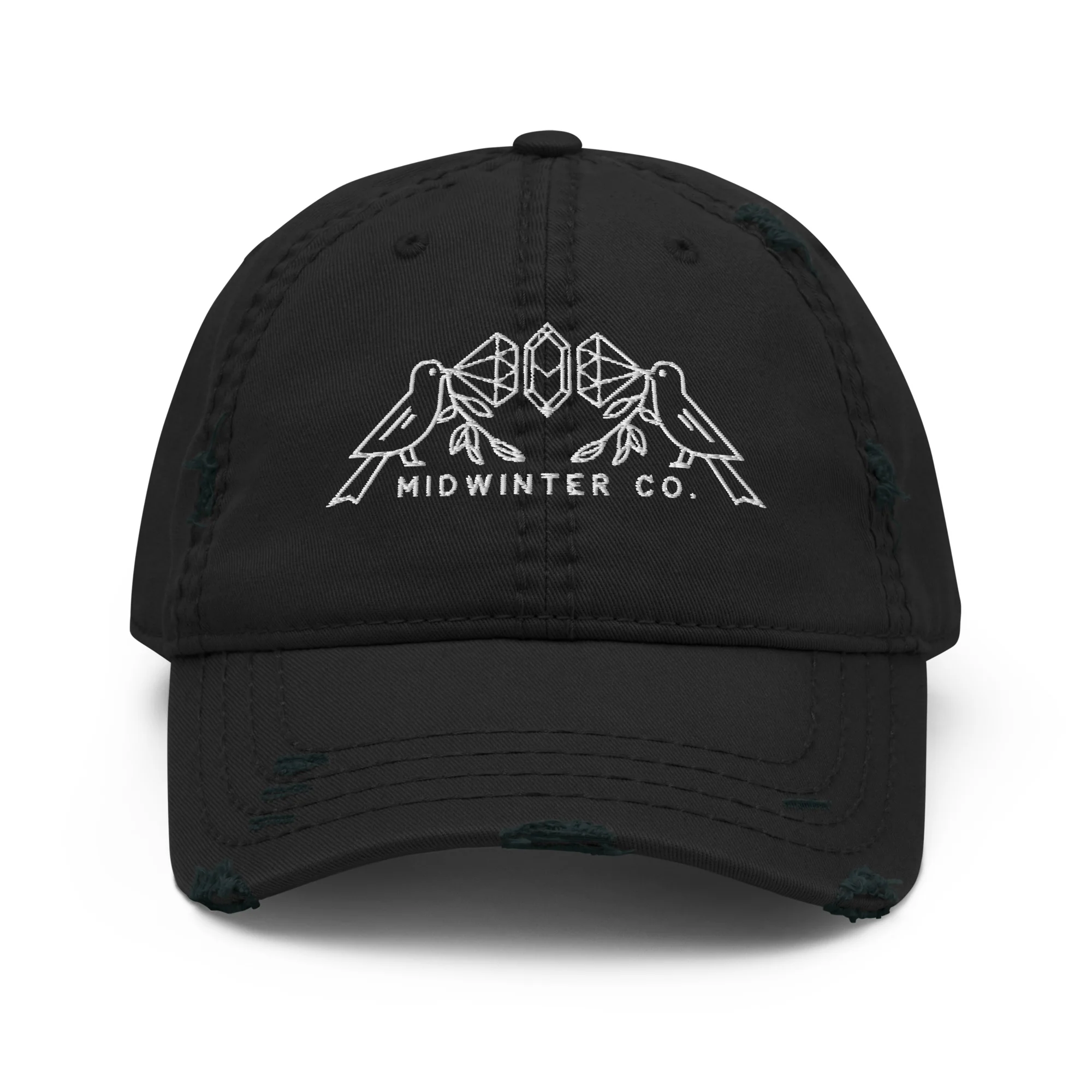 Midwinter Co. Logo Distressed Dad Hat