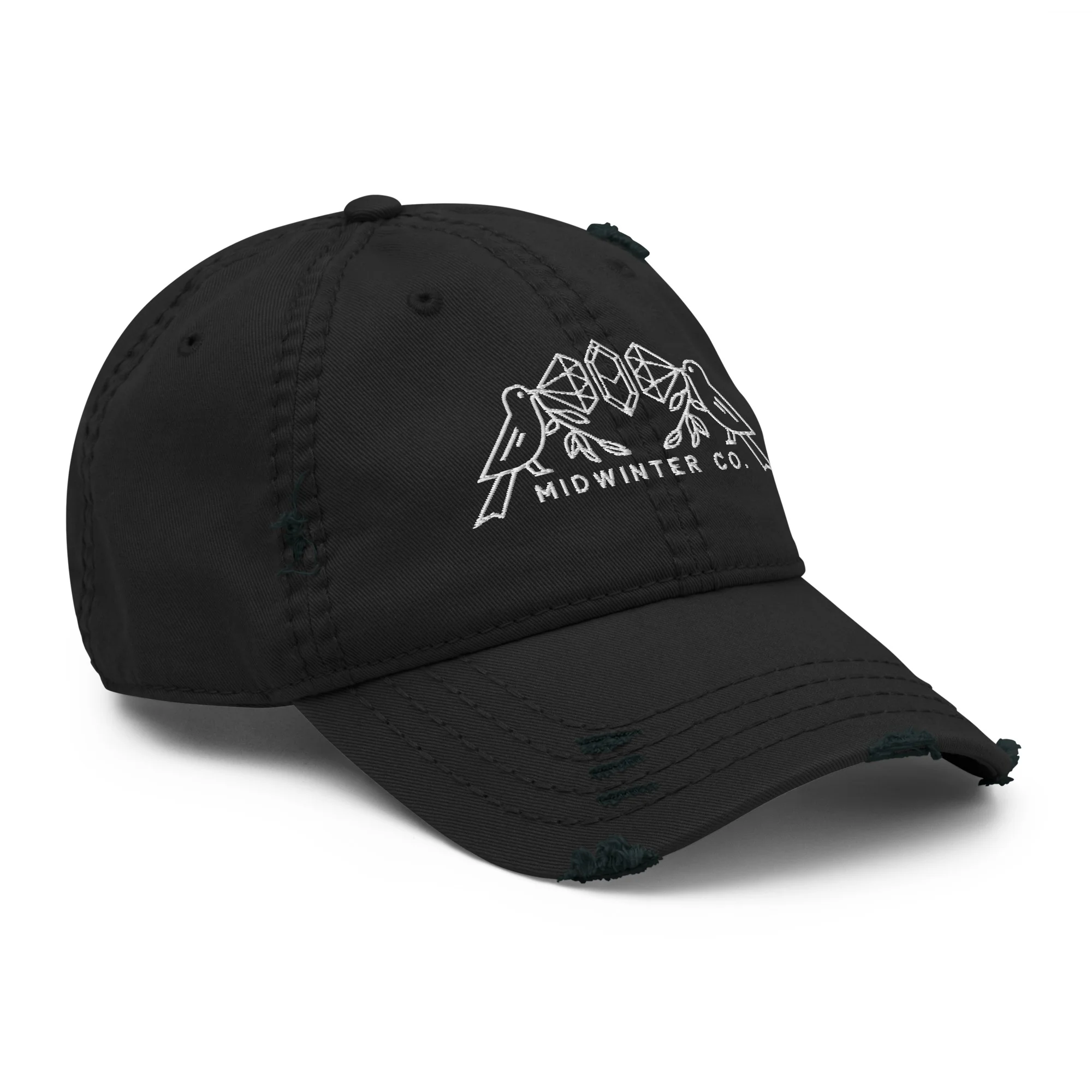 Midwinter Co. Logo Distressed Dad Hat - Image 3