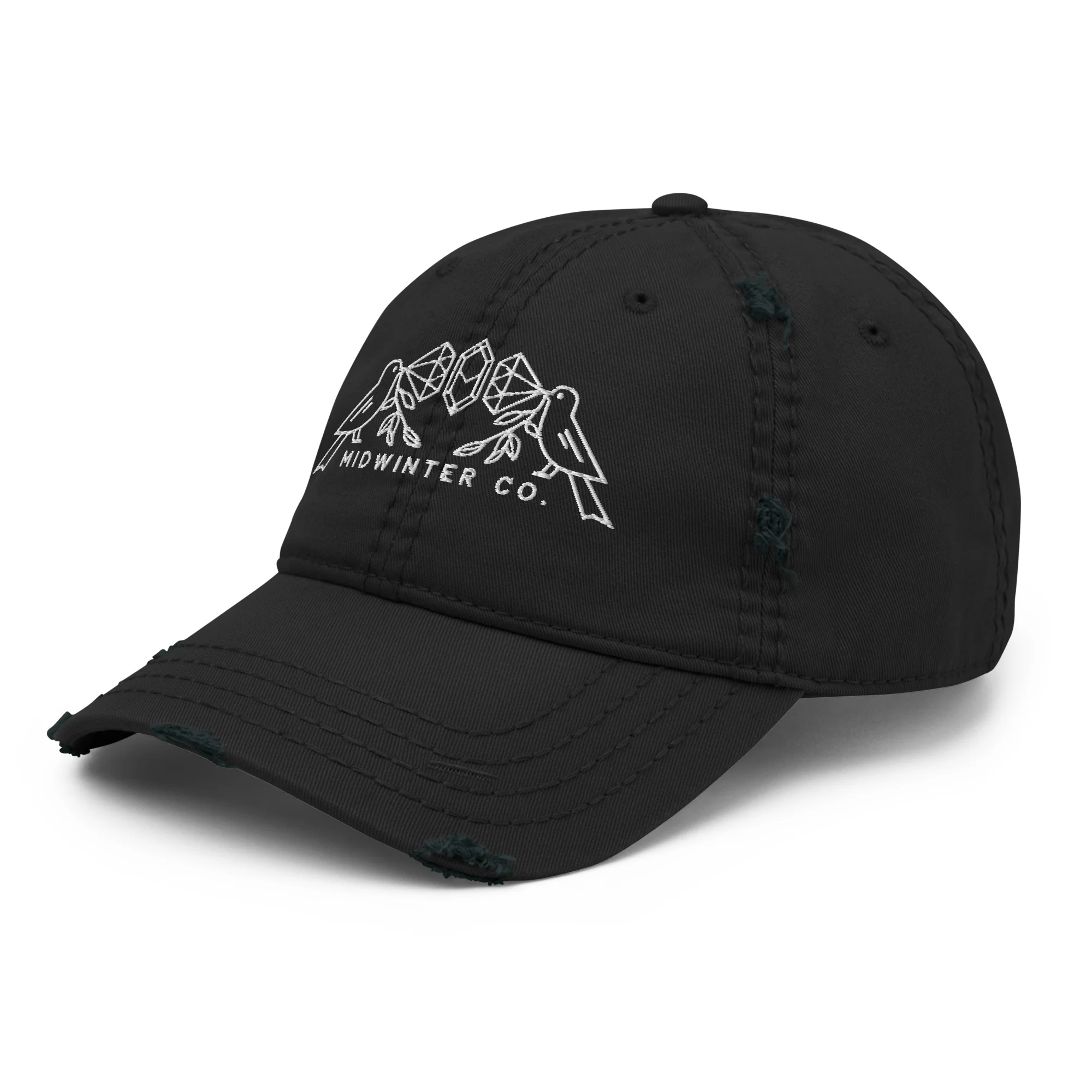 Midwinter Co. Logo Distressed Dad Hat - Image 4