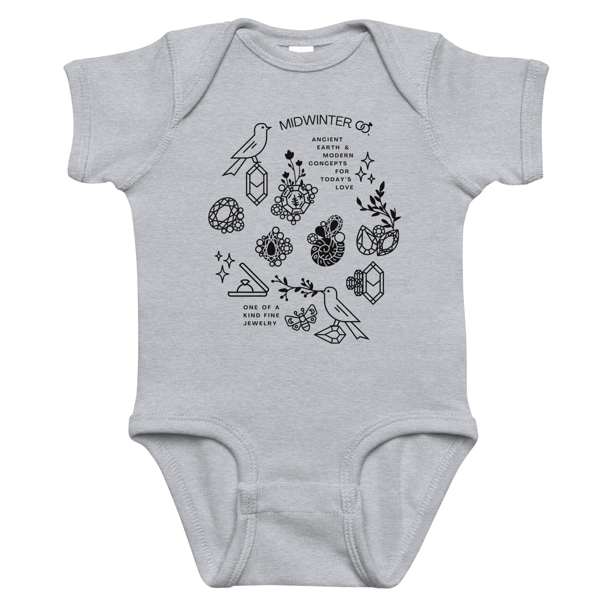 Midwinter Co. Sketch Onesie for Baby