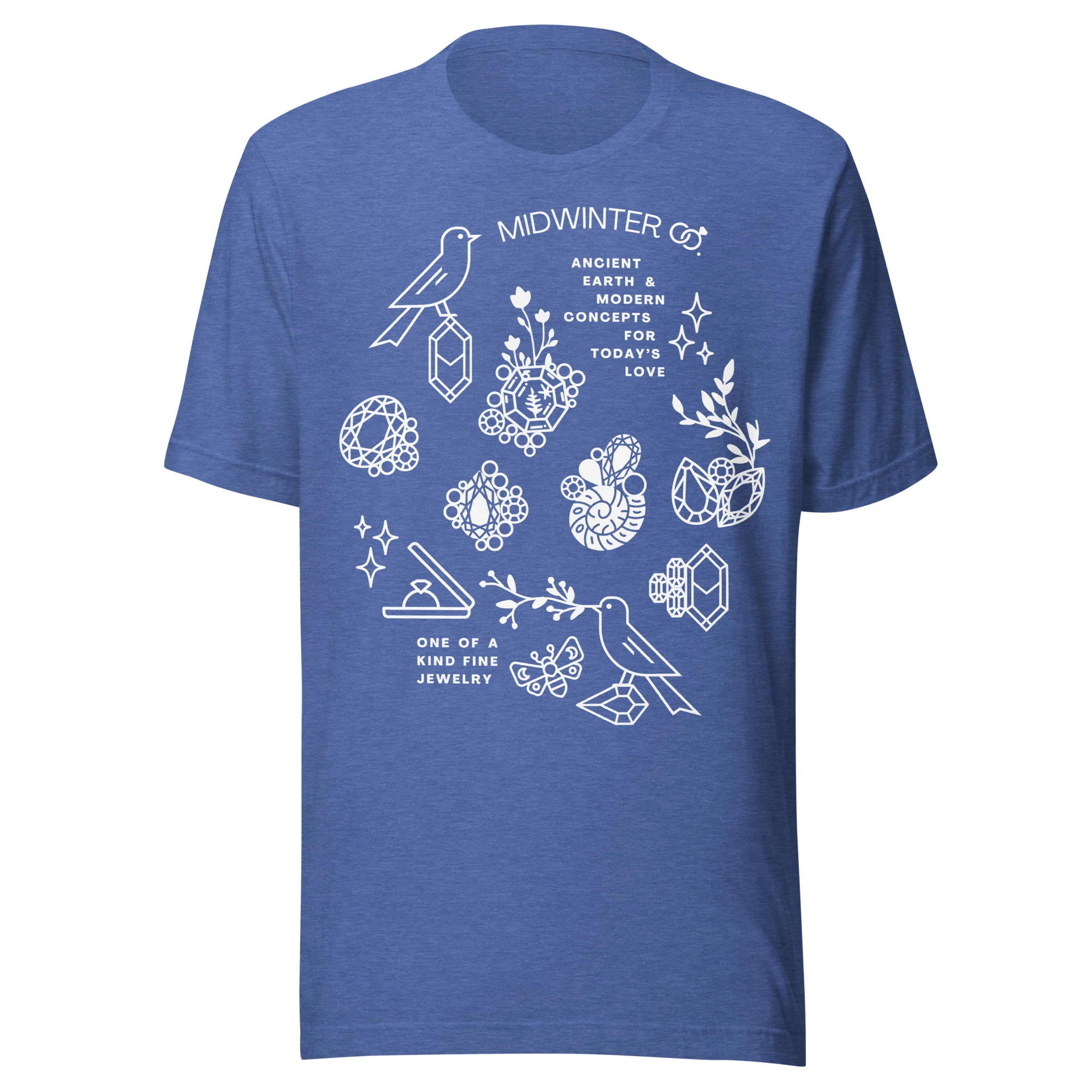 Midwinter Co. Sketch Unisex Soft Dark Tee - Image 10