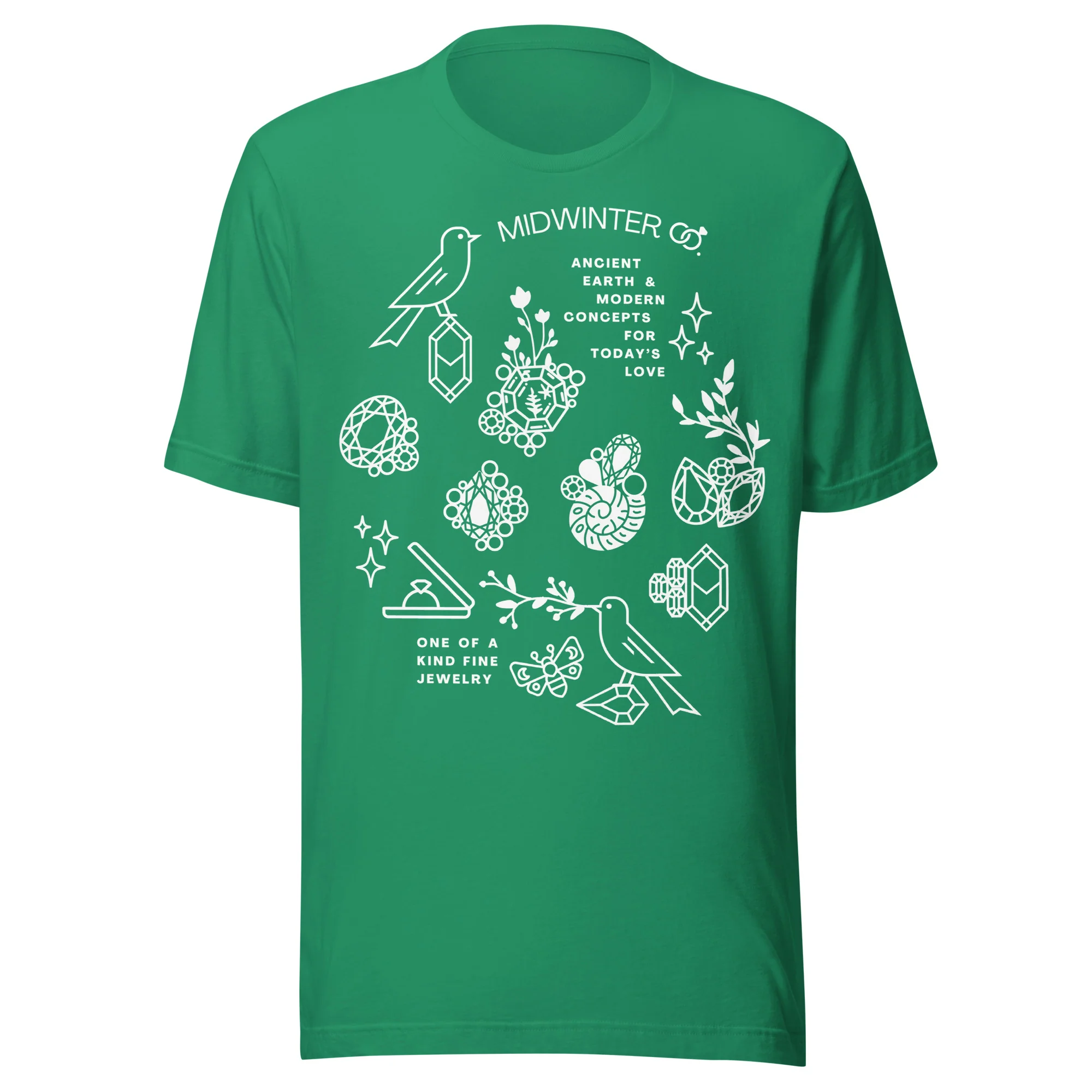 Midwinter Co. Sketch Unisex Soft Dark Tee - Image 11
