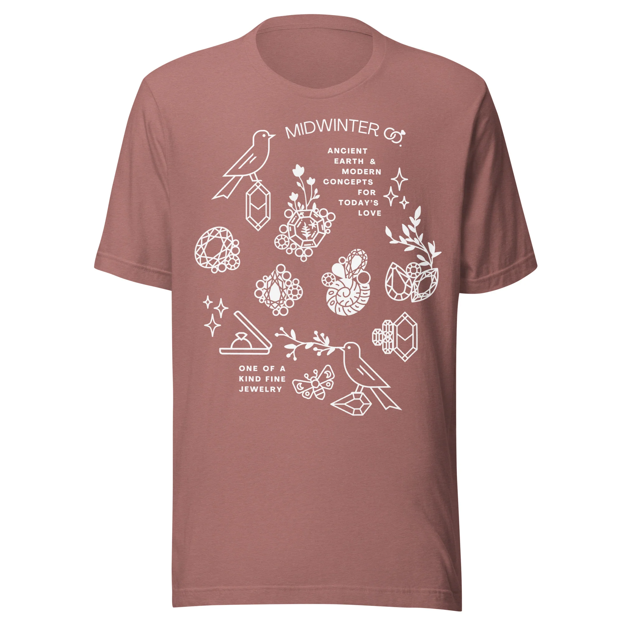 Midwinter Co. Sketch Unisex Soft Dark Tee - Image 12