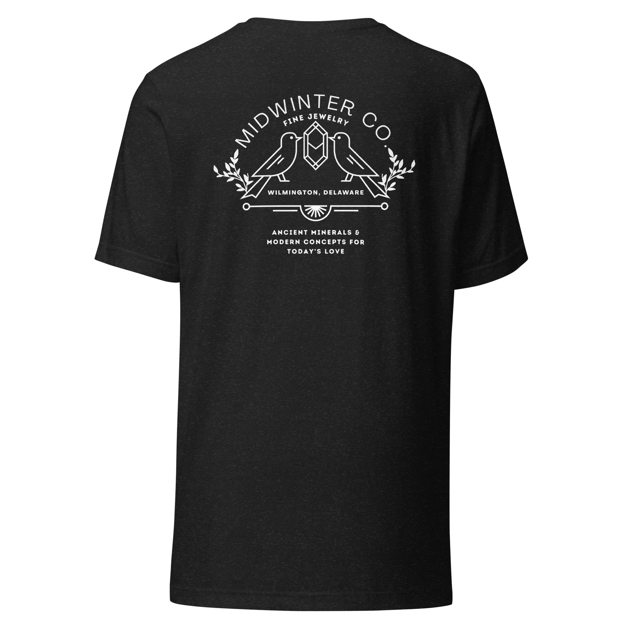 Midwinter Co. Sketch Unisex Soft Dark Tee - Image 14