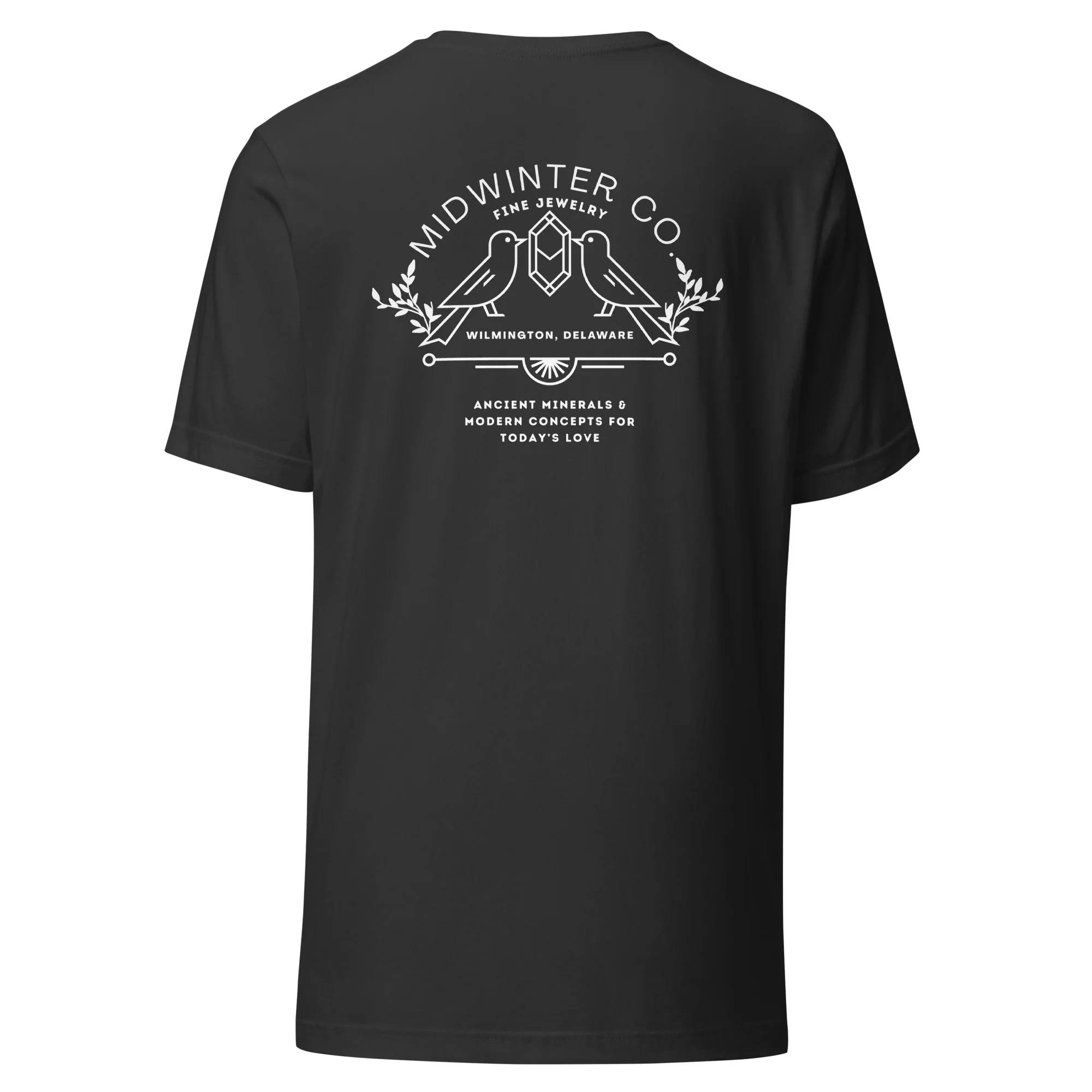 Midwinter Co. Sketch Unisex Soft Dark Tee - Image 17