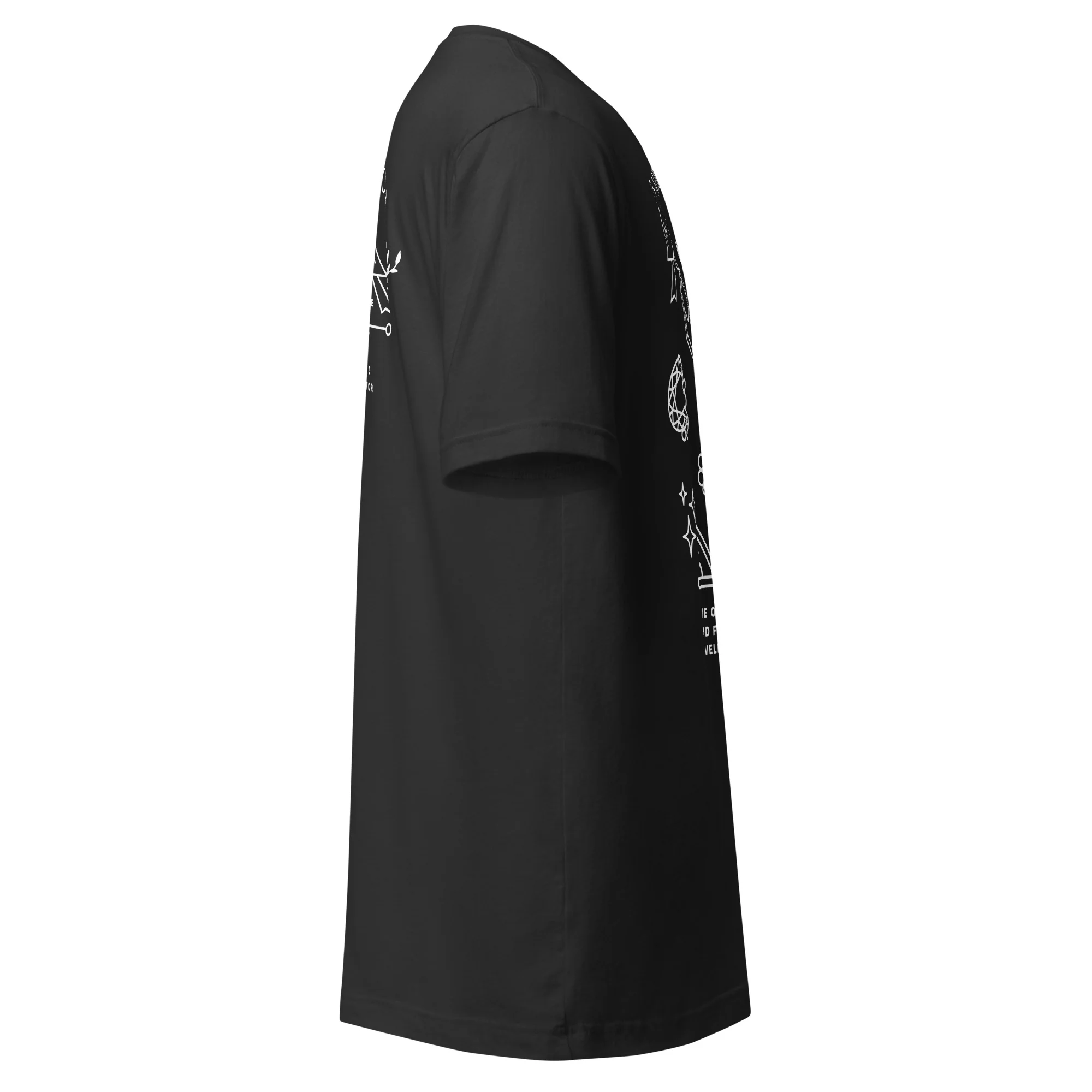 Midwinter Co. Sketch Unisex Soft Dark Tee - Image 43