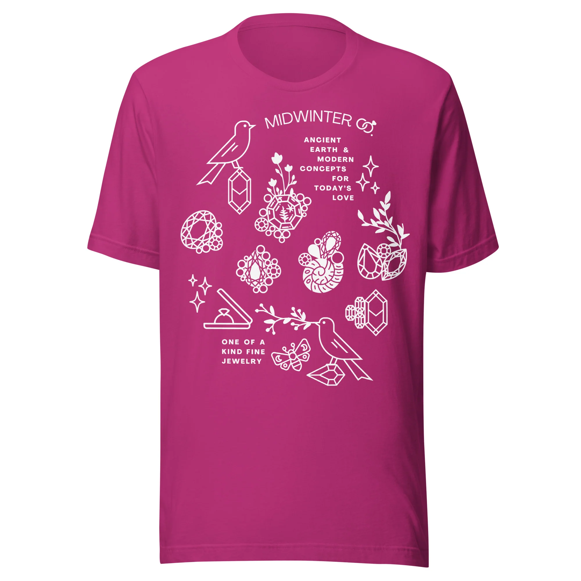 Midwinter Co. Sketch Unisex Soft Dark Tee - Image 6