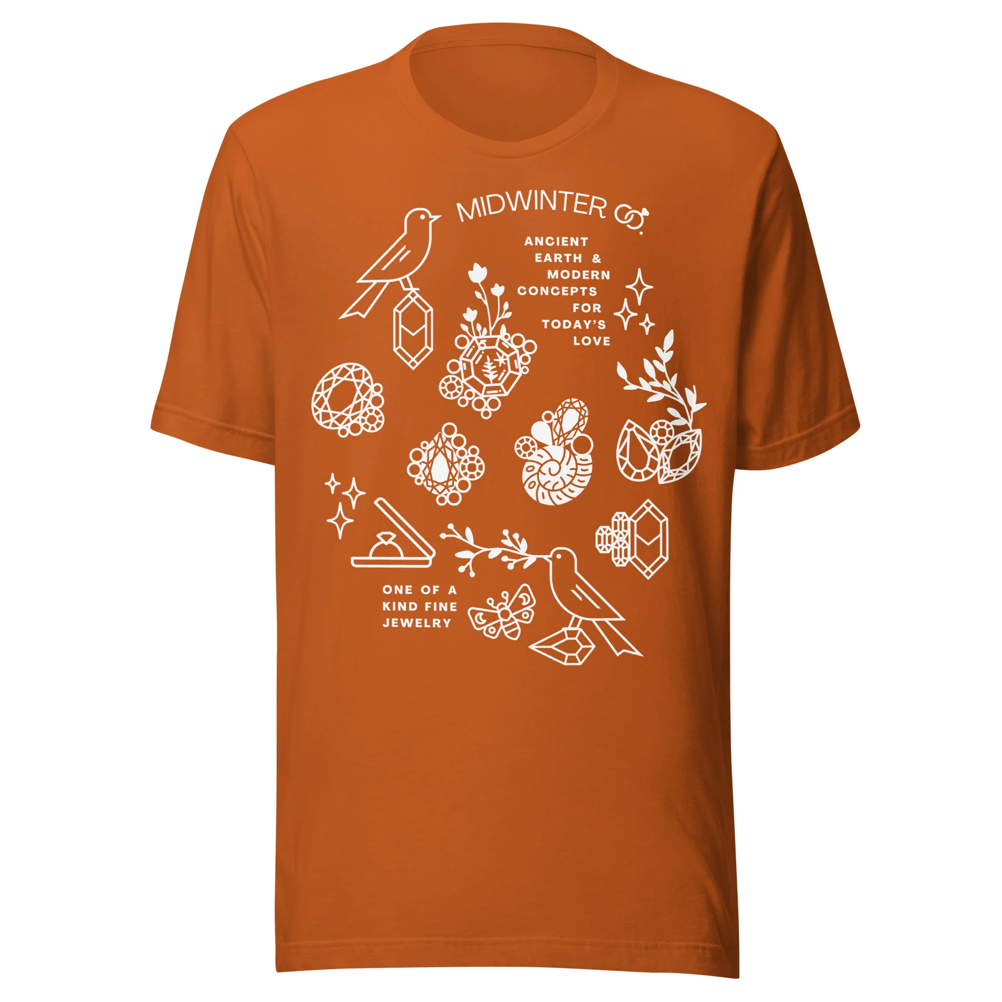 Midwinter Co. Sketch Unisex Soft Dark Tee - Image 8