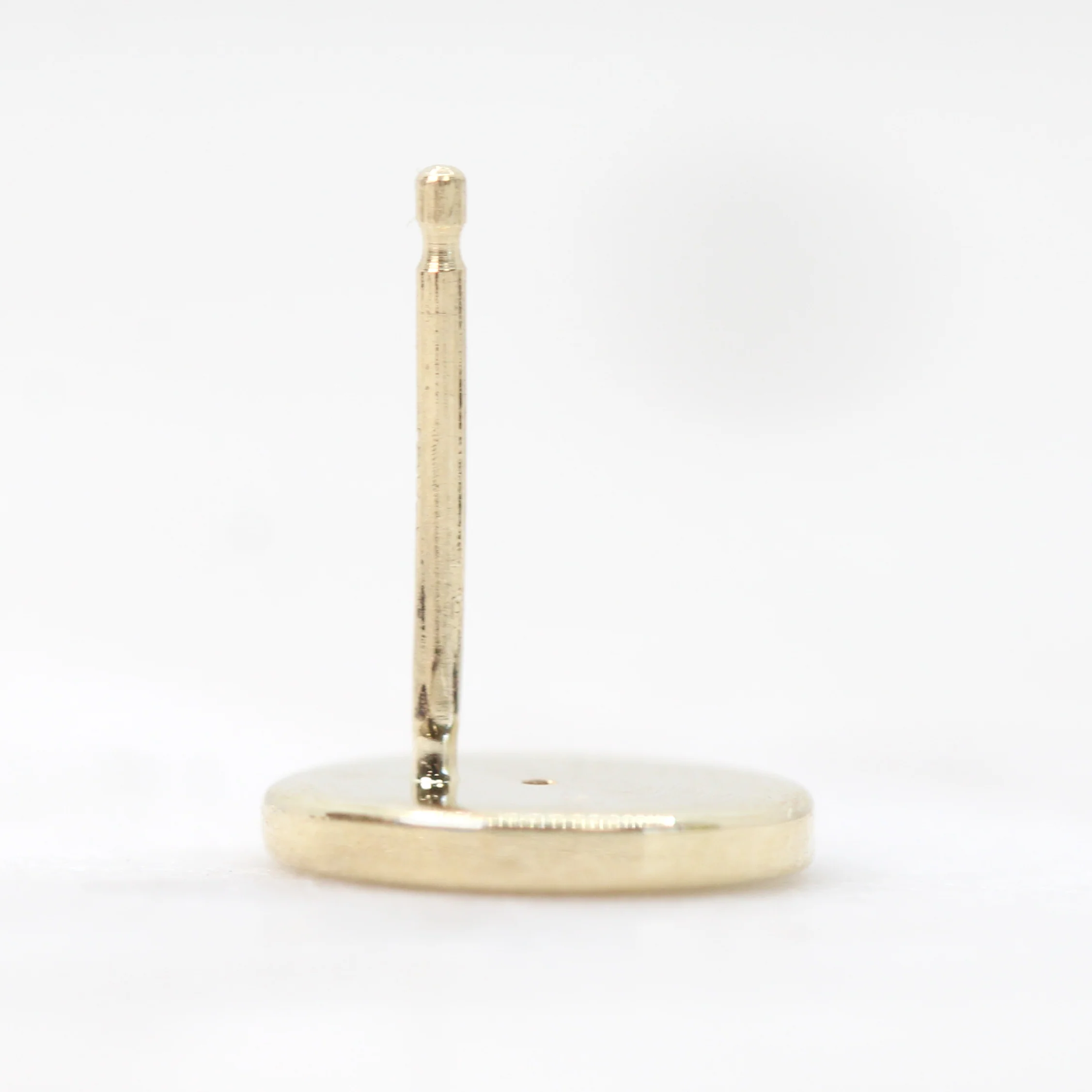Moon Phase Stud Set Earrings with Diamond Accent - Made to Order, Choose Your Gold Tone - Image 10