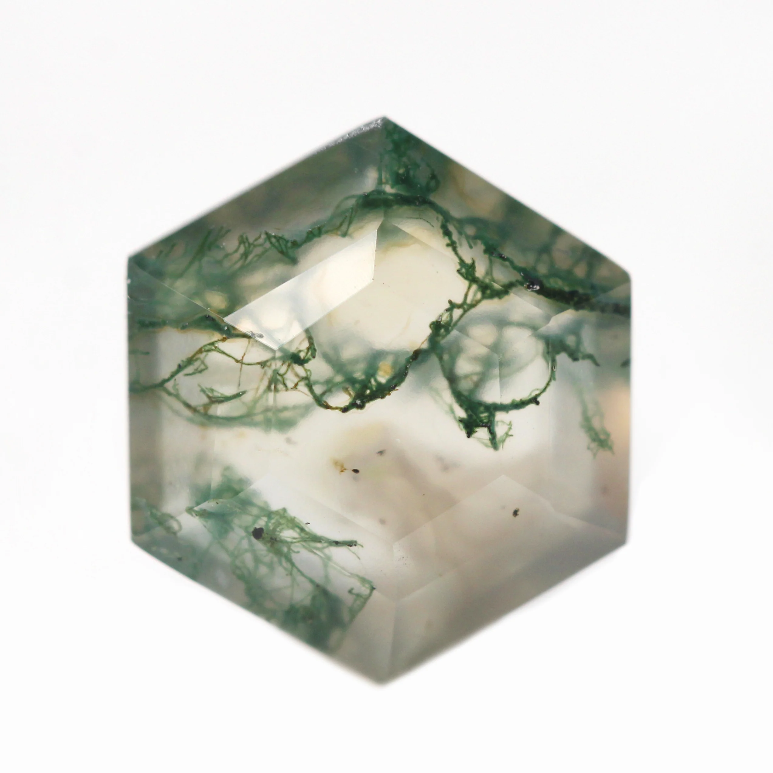 Moss Agate in the Shape of Your Choice for Custom Work - Inventory Code MA200 - Image 3