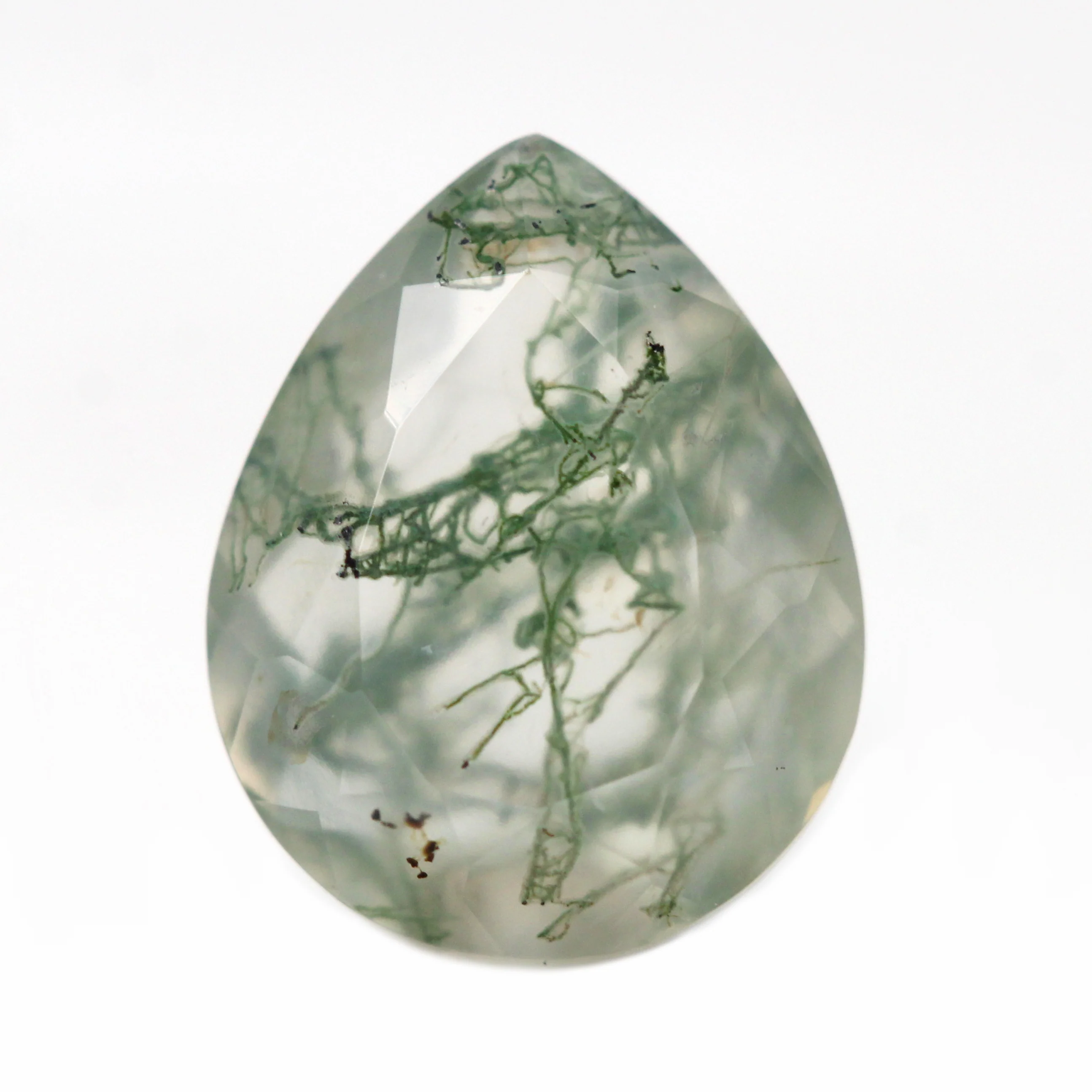 Moss Agate in the Shape of Your Choice for Custom Work - Inventory Code MA200 - Image 4