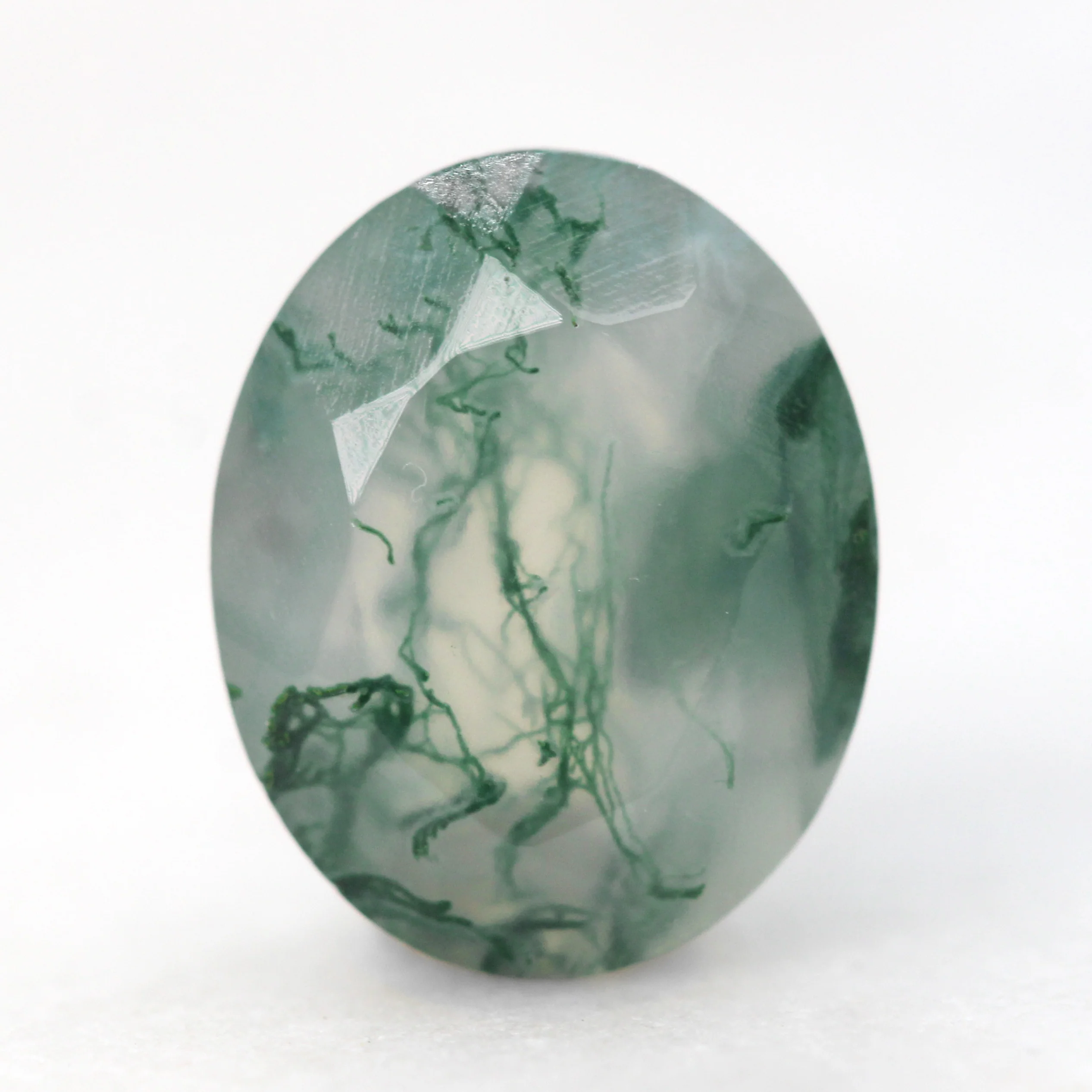 Moss Agate in the Shape of Your Choice for Custom Work - Inventory Code MA200 - Image 6