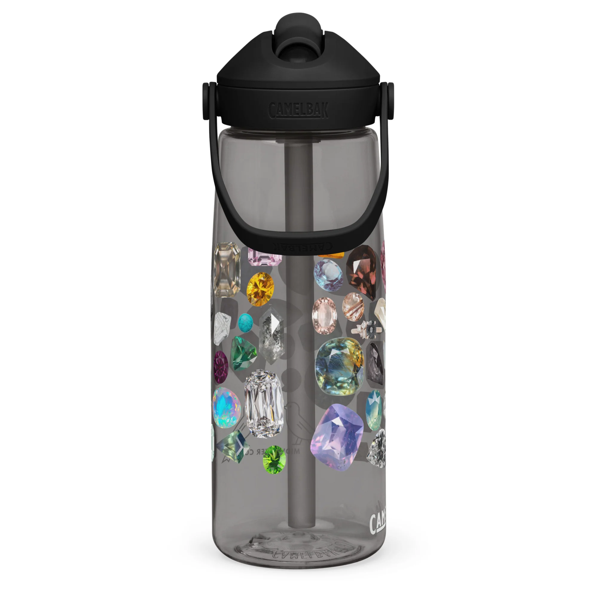 Stones of Midwinter Co. Smoky Gray Camelbak Water Bottle - Image 4